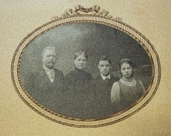 Albertine Patin et sa famille