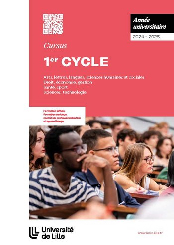 Brochure de présentation des licences (pdf, 1,1 Mo)