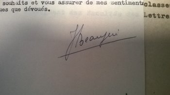 Beaujeu-Garnier signature