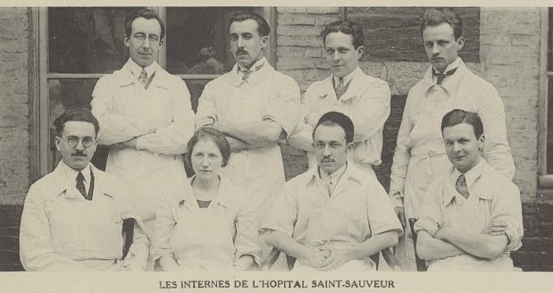 Internes_Hopital_Saint_Sauveur_Lille_1926
